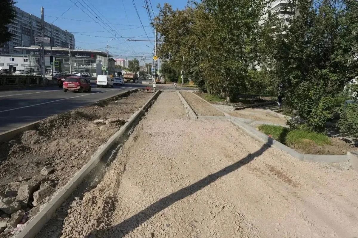 На ул. Новосибирской восстановят участок, размытый во время ливня На ул. Новосибирской восстановят участок, размытый во время ливня