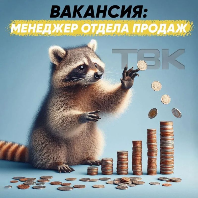 Работа на ТВК. Ищем менеджера в отдел продаж