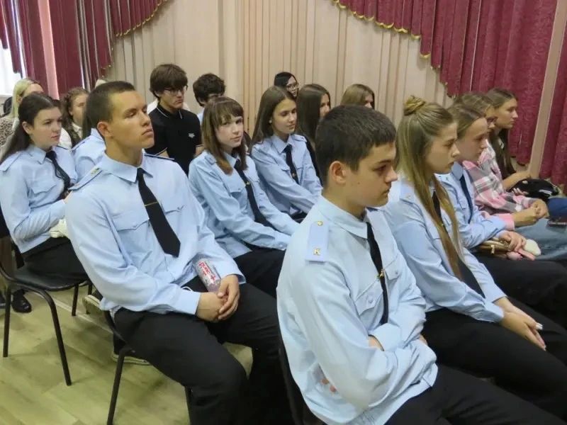 В полицейском классе дан старт новому учебному году! В полицейском классе дан старт новому учебному году!