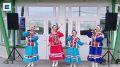 В Пировском для избирателей устроили концерт