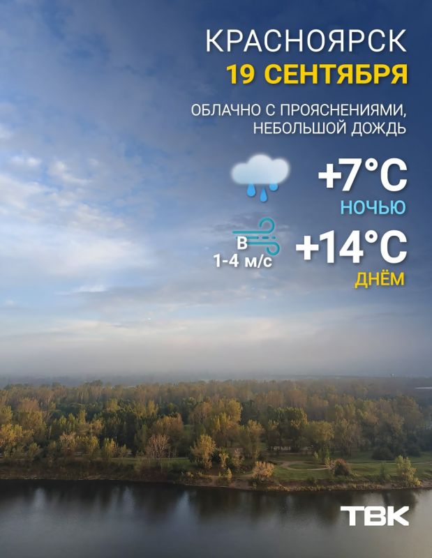 Погода на сегодня. ТВК в MAX | Telegram | ВК | Буст