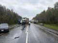 Двое водителей фур скончались в ДТП под Красноярском