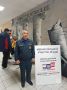 В заключительный день выборов сотрудники МЧС России продолжают следить за соблюдением правил пожарной безопасности на участках по всему краю