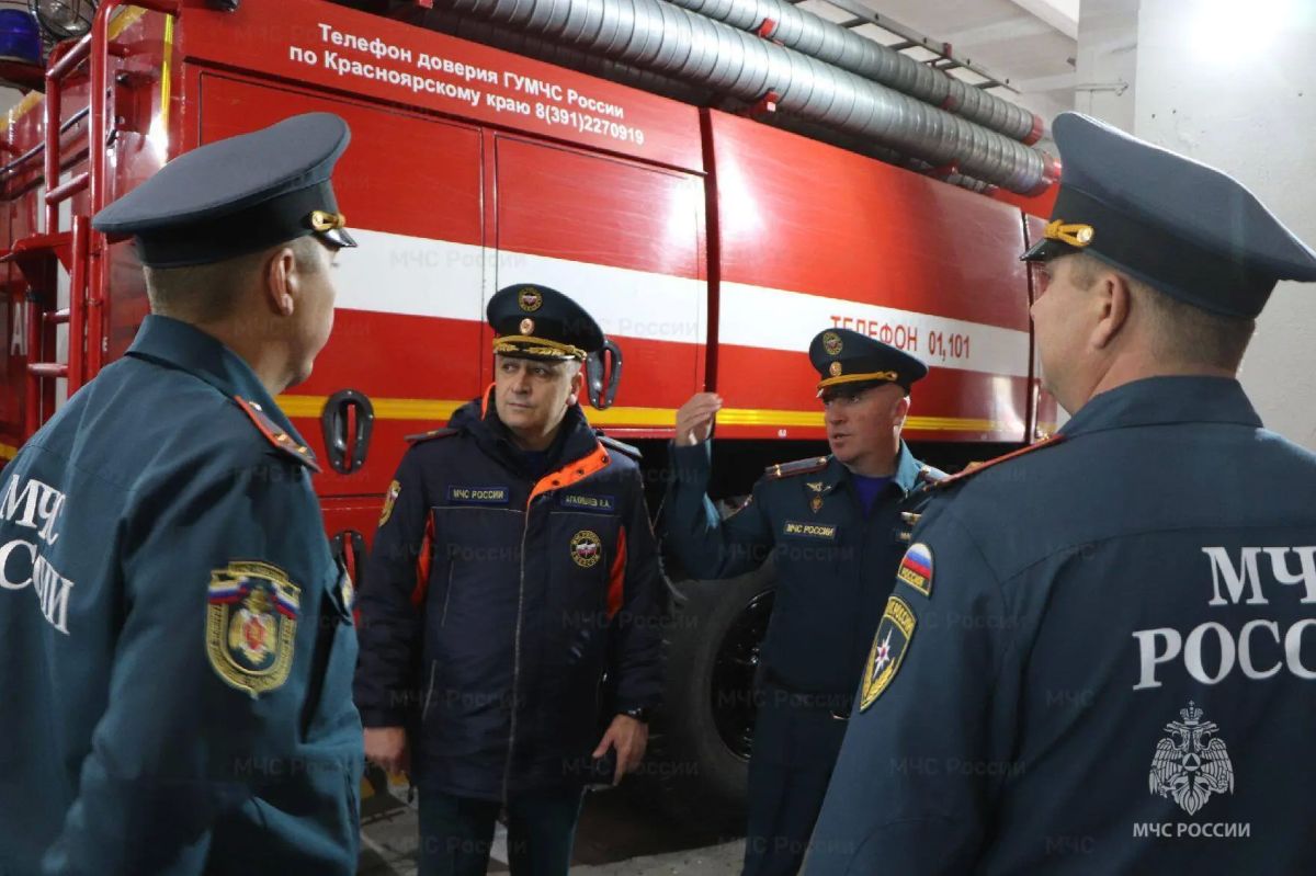 Начальник Главного управления с рабочим визитом в Шушенском округе Начальник Главного управления с рабочим визитом в Шушенском округе