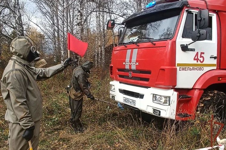 Специалисты РХБ защиты Красноярского соединения Сибирского округа Росгвардии приняли участие в тактико-специальном занятии Специалисты РХБ защиты Красноярского соединения Сибирского округа Росгвардии приняли участие в тактико-специальном занятии