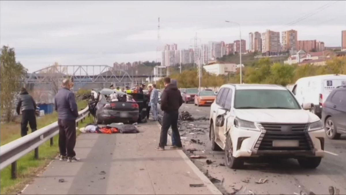 Новые подробности массовой аварии в Красноярске