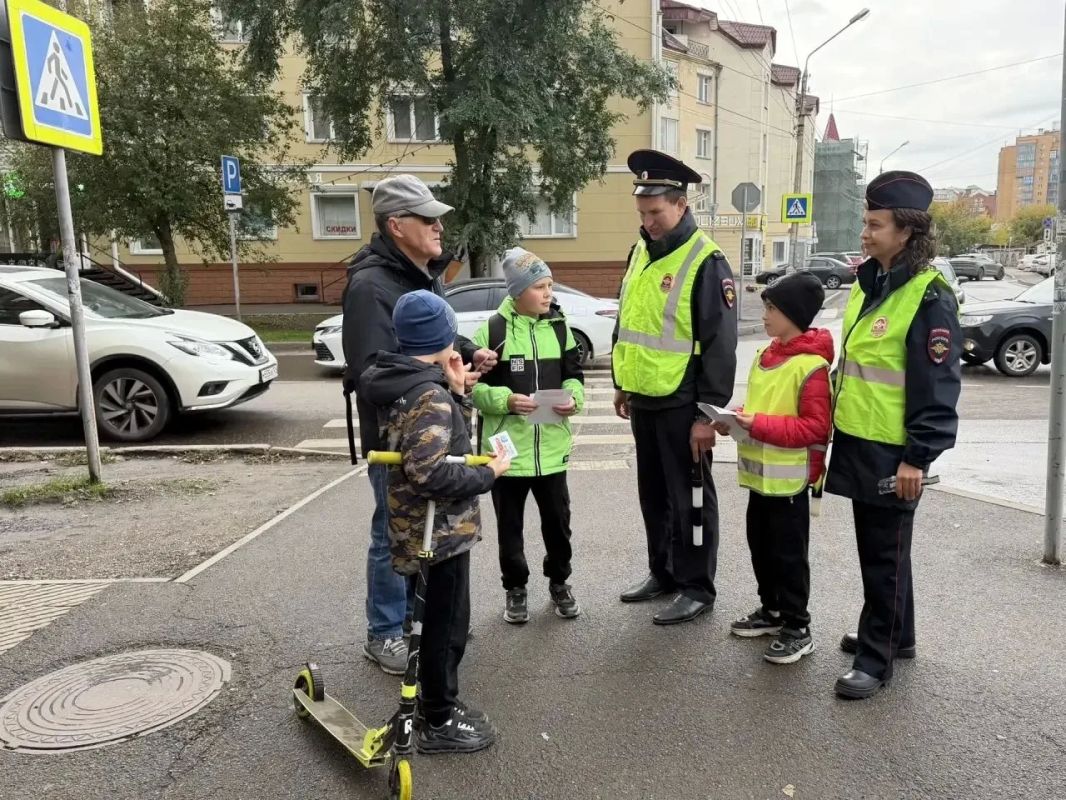 Безопасность на пешеходных переходах: итоги рейда Госавтоинспекции в Красноярске Безопасность на пешеходных переходах: итоги рейда Госавтоинспекции в Красноярске