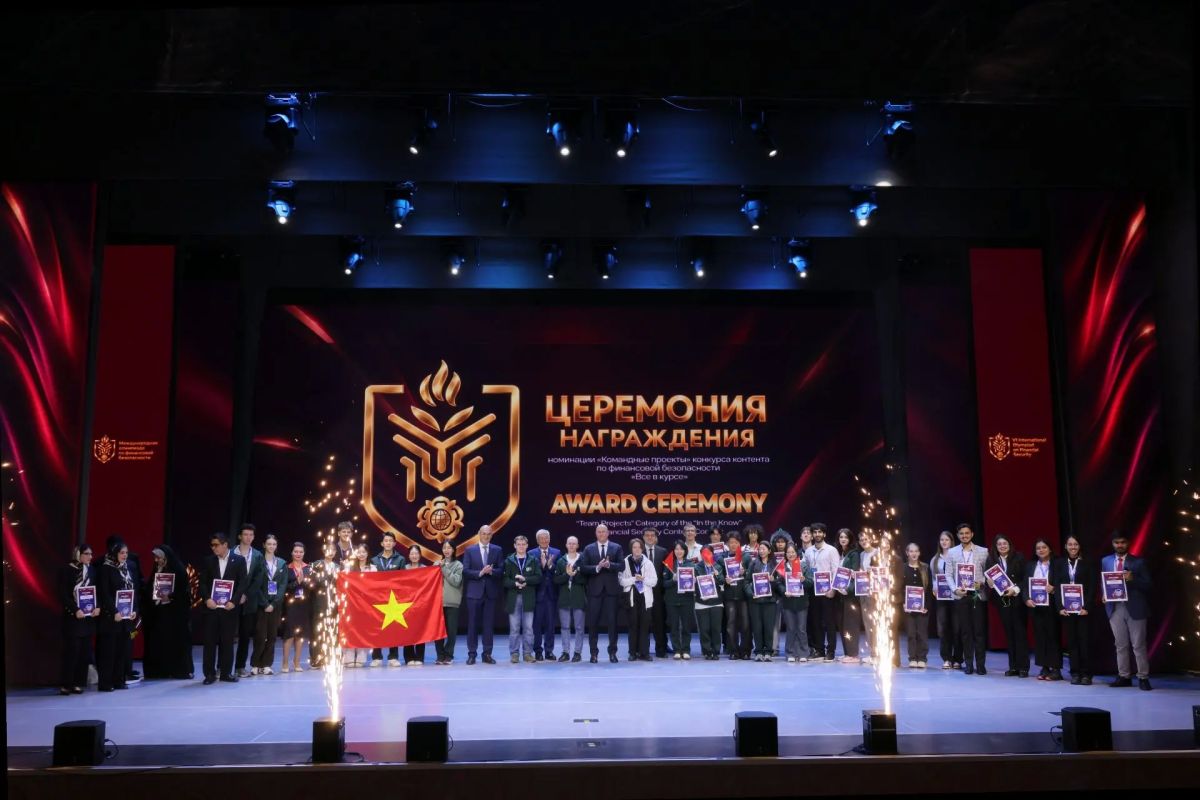 На VI Международной олимпиаде по финансовой безопасности наградили авторов лучших проектов «Все в курсе»