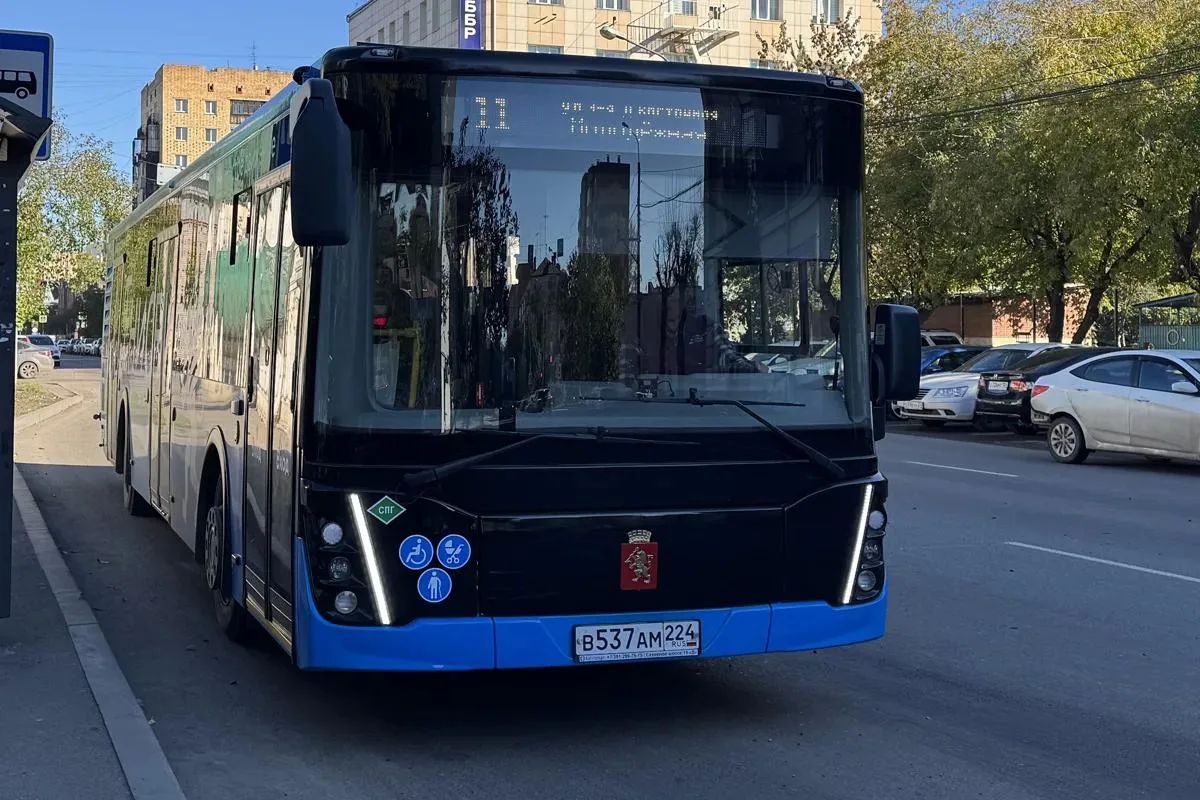 305 газомоторных автобусов работают на маршрутах Красноярска