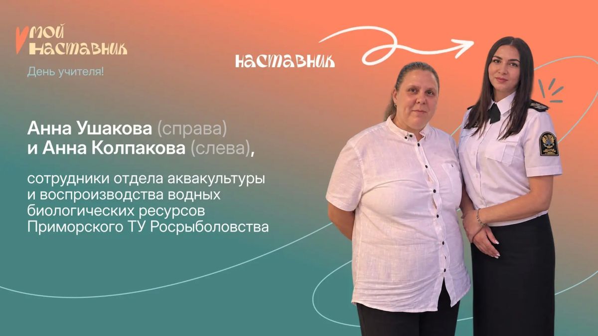 #МойНаставник: сотрудники Росрыболовства присоединились к масштабной всероссийской акции #МойНаставник: сотрудники Росрыболовства присоединились к масштабной всероссийской акции