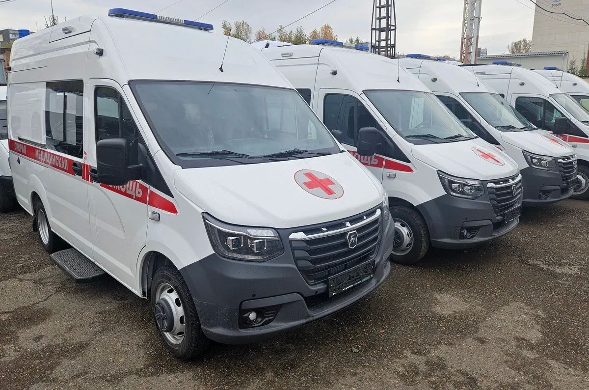 В Красноярский край поступила новая партия автомобилей для скорой помощи класса «В»