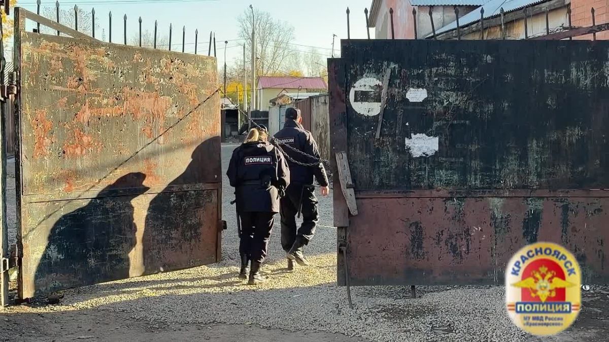 В Красноярске полицейские провели масштабный рейд по линии миграции на рынке в Ленинском районе