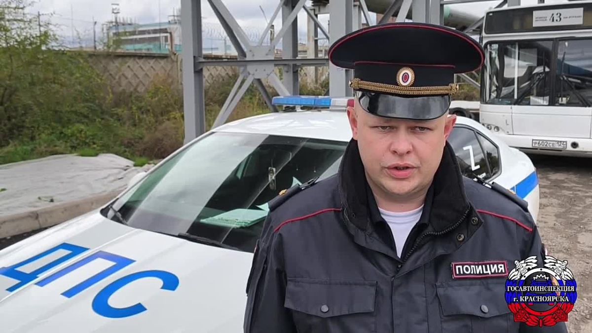 Три грубых нарушения ПДД за несколько секунд: сотрудники Госавтоинспекции Красноярска привлекли к ответственности водителя маршрутного автобуса