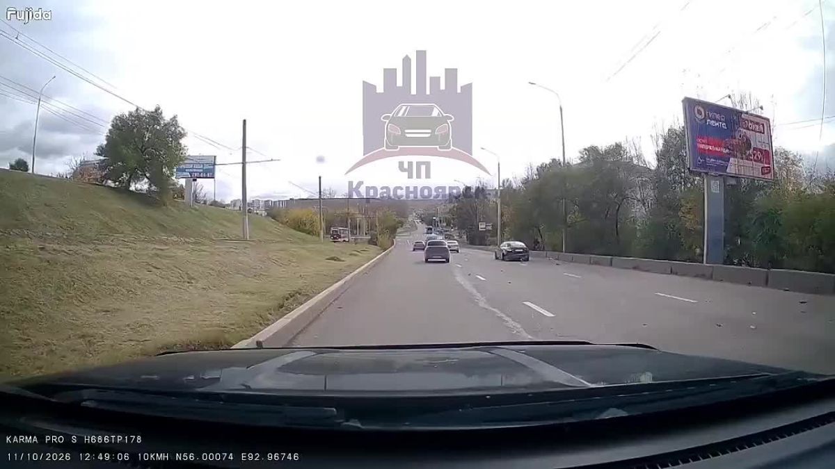 15-летний подросток пострадал в ДТП на Мичурина в Красноярске