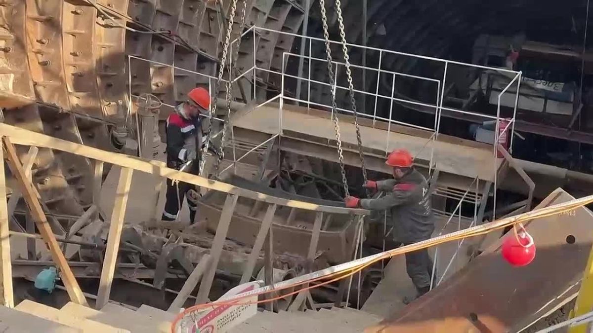 На Копылова в Красноярске проложили первые 10 метров эскалаторного тоннеля метро