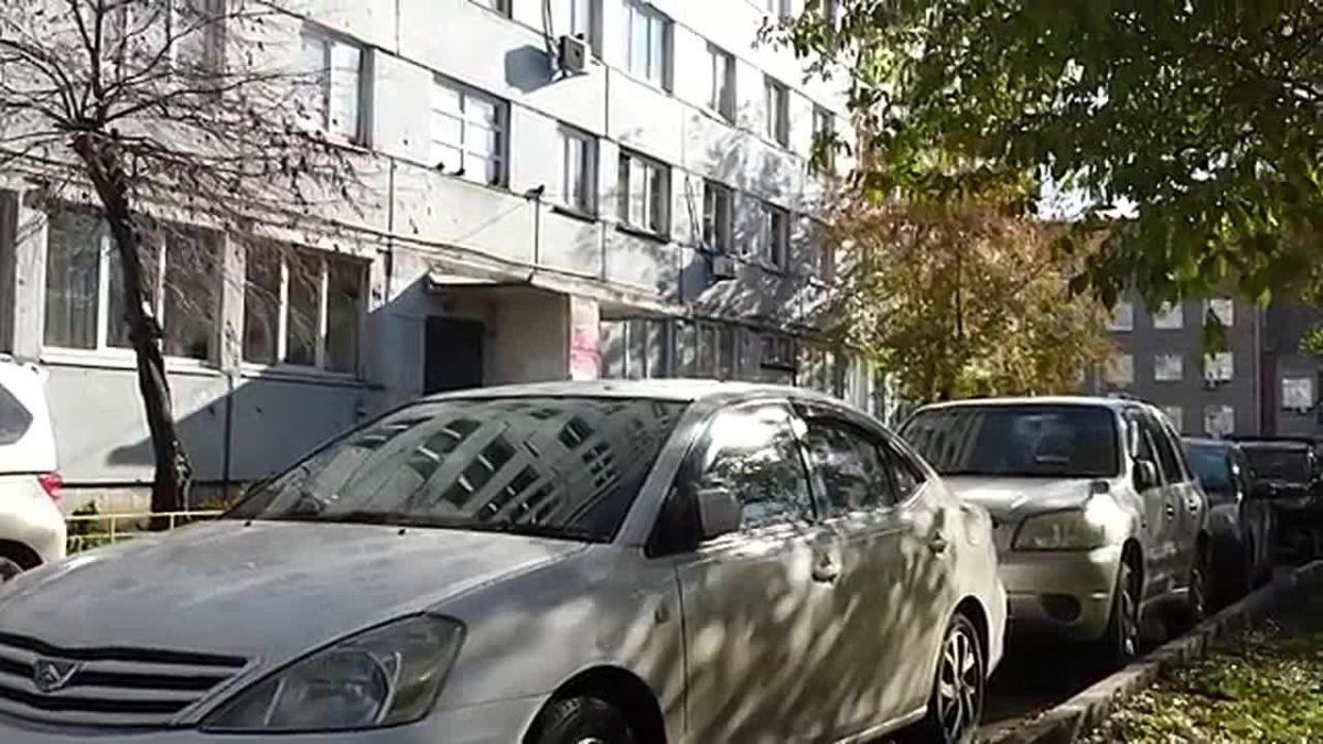 ЧЕТЫРЕ АВТОМОБИЛЯ ПОСТРАДАЛИ ВО ДВОРЕ ОЗЕРНОЙ