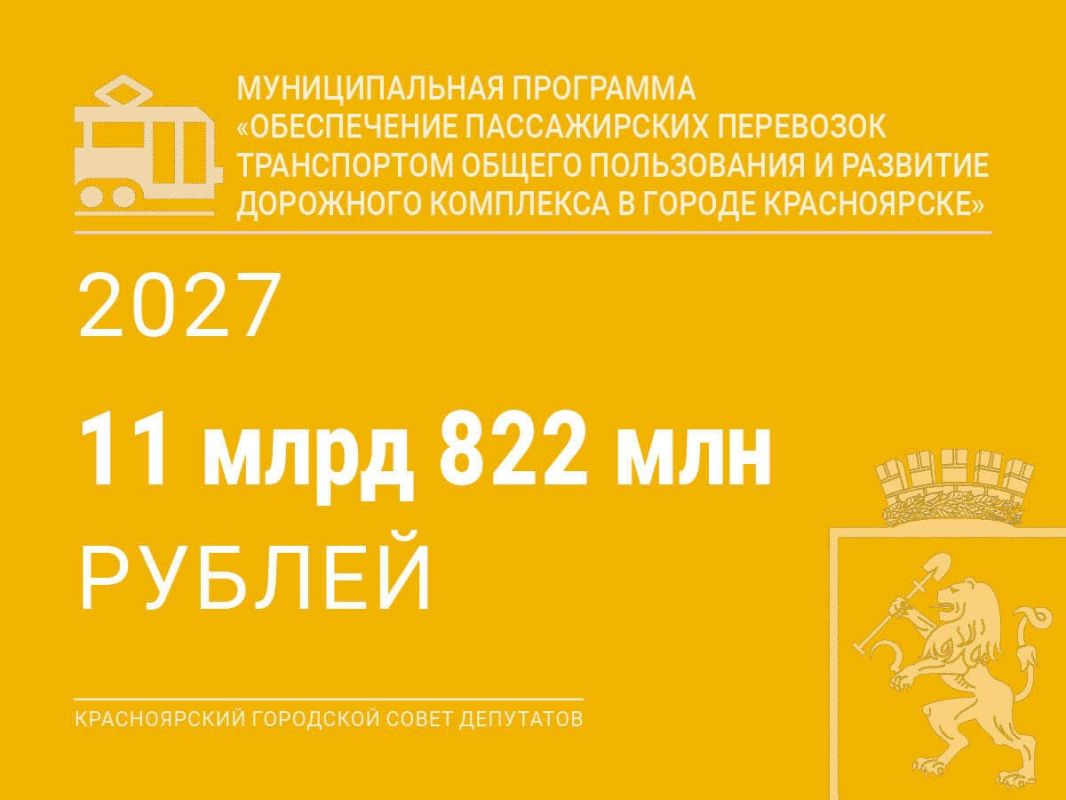 Целый комплекс дорожных работ ждет Красноярск в следующем году