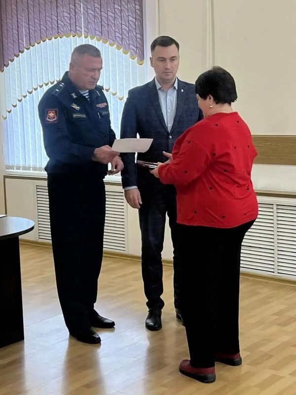 В Уярском районе состоялось вручение государственных наград семьям погибших героев