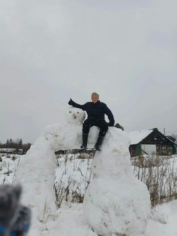 Открываем сезон снеговиков!