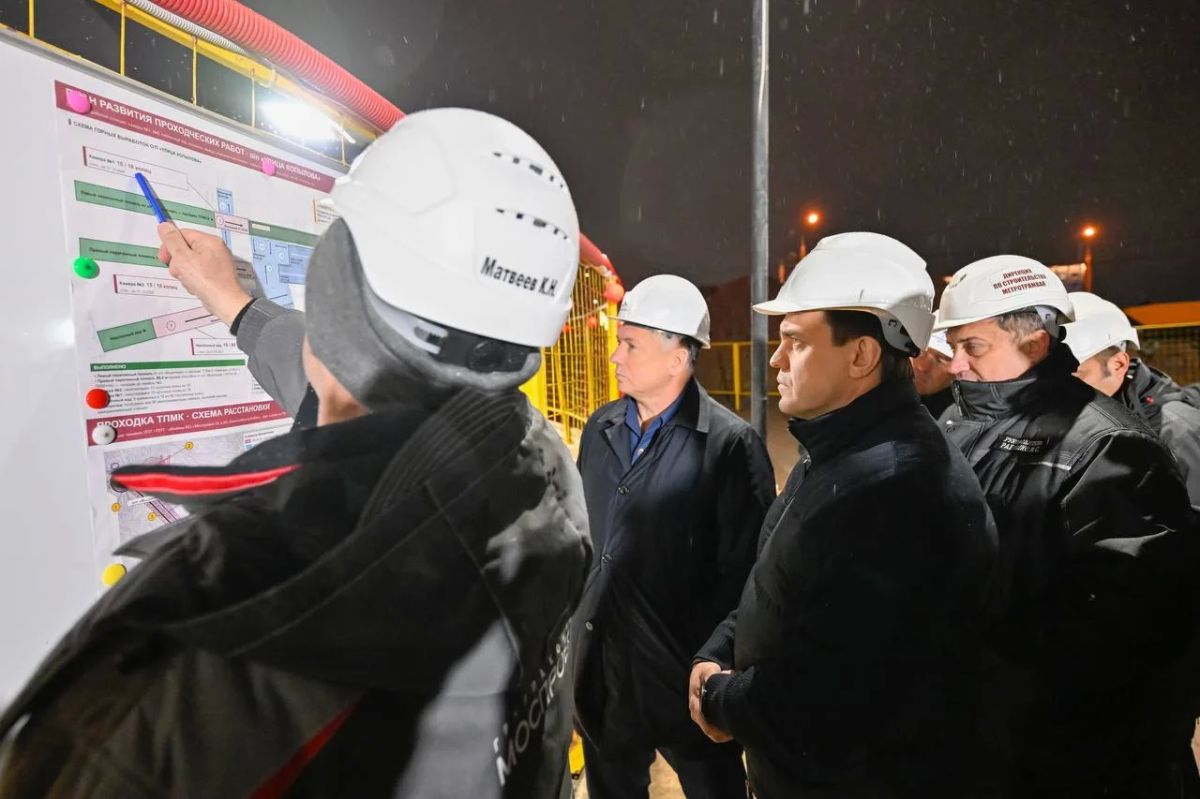 Тоннели готовы наполовину: Марат Хуснуллин оценил ход строительства метро в Красноярске Тоннели готовы наполовину: Марат Хуснуллин оценил ход строительства метро в Красноярске