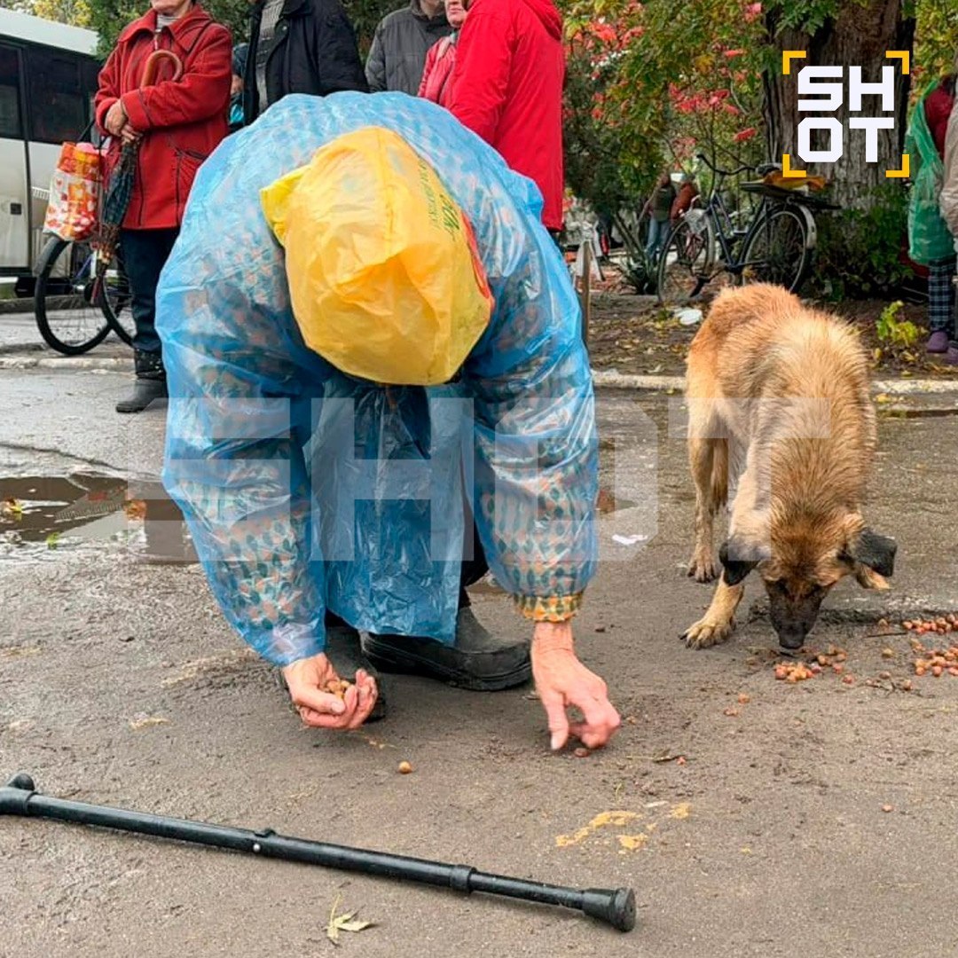 «Я люблю тебя! Пиши!». Трогательные кадры из Алешек в Херсонской области: местная жительница прощается с подругой, которая эвакуируется к родственникам в Крым